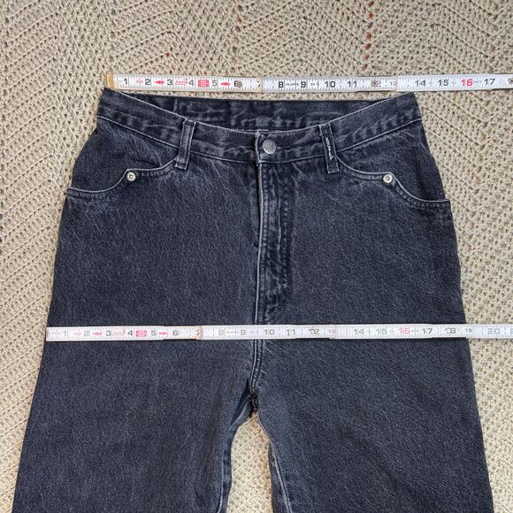 Vintage Western Rockies Rocky Mountain Black Jeans 31/11 - Size 27 x 36 - Picture 5 of 10